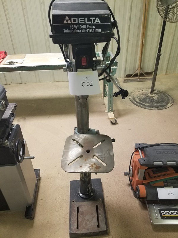 C02 Delta Drill Press