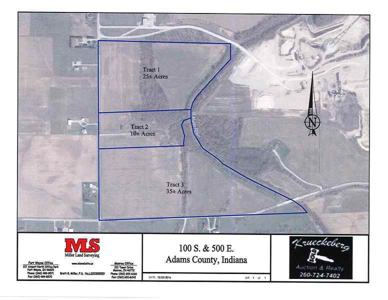 Land auction ariel